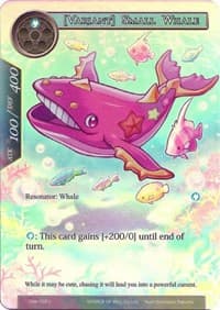 [Variant] Small Whale (Full Art) - The Time Spinning Witch - Force of Will card
