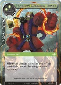 [Variant] Enormous Effigy - The Time Spinning Witch - Force of Will card