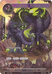 [Variant] Voidosaurus (Full Art) - The Time Spinning Witch - Force of Will card