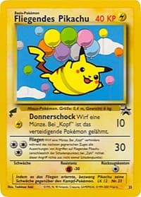 Pikachu (Flying) - Pikachu World Collection Promos - Pokemon card