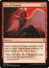 Act of Treason - Masters 25 - Magic: The Gathering card