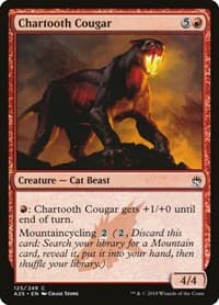 Chartooth Cougar - Masters 25 - Magic: The Gathering card