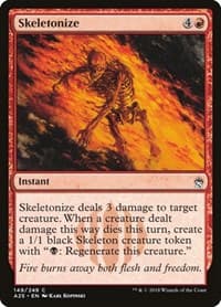 Skeletonize - Masters 25 - Magic: The Gathering card