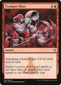 Trumpet Blast - Masters 25 - Magic: The Gathering card