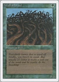 Wall of Wood - Revised Edition - Magic: The Gathering card
