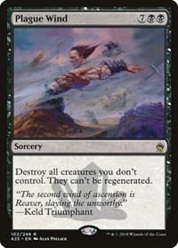 Plague Wind - Masters 25 - Magic: The Gathering card