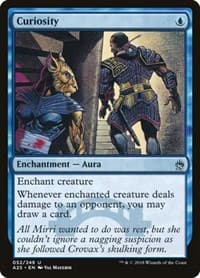 Curiosity - Masters 25 - Magic: The Gathering card