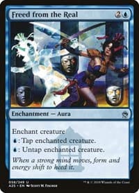 Freed from the Real - Masters 25 - Magic: The Gathering card