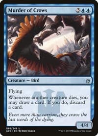 Murder of Crows - Masters 25 - Magic: The Gathering card