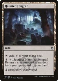 Haunted Fengraf - Masters 25 - Magic: The Gathering card