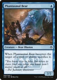 Phantasmal Bear - Masters 25 - Magic: The Gathering card
