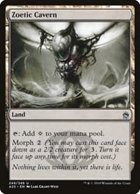 Zoetic Cavern - Masters 25 - Magic: The Gathering card