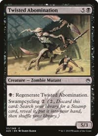 Twisted Abomination - Masters 25 - Magic: The Gathering card