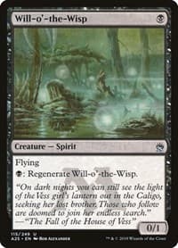 Will-o'-the-Wisp - Masters 25 - Magic: The Gathering card