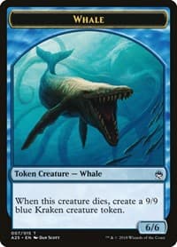 Whale Token (007) - Masters 25 - Magic: The Gathering card