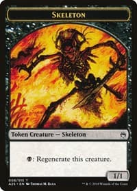 Skeleton Token (008) - Masters 25 - Magic: The Gathering card