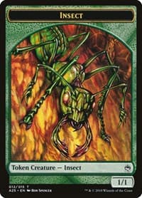 Insect Token (012) - Masters 25 - Magic: The Gathering card
