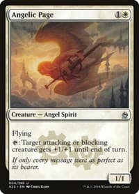 Angelic Page - Masters 25 - Magic: The Gathering card