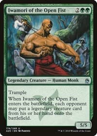 Iwamori of the Open Fist - Masters 25 - Magic: The Gathering card