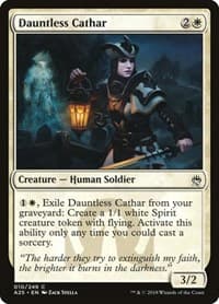 Dauntless Cathar - Masters 25 - Magic: The Gathering card