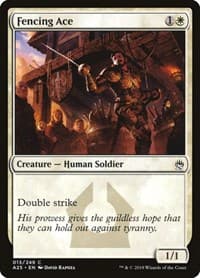 Fencing Ace - Masters 25 - Magic: The Gathering card