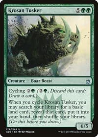 Krosan Tusker - Masters 25 - Magic: The Gathering card