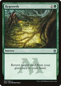 Regrowth - Masters 25 - Magic: The Gathering card