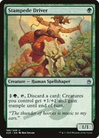 Stampede Driver - Masters 25 - Magic: The Gathering card
