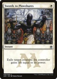 Swords to Plowshares - Masters 25 - Magic: The Gathering card