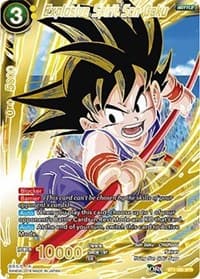 Explosive Spirit Son Goku (SPR) - Cross Worlds - Dragon Ball Super: Masters card