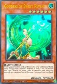 Goddess of Sweet Revenge - LC06-EN001 - Legendary Collection Kaiba - YuGiOh card