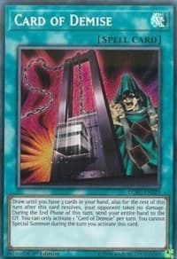 Card of Demise - Legendary Collection Kaiba - YuGiOh card