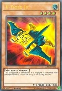 V-Tiger Jet - Legendary Collection Kaiba - YuGiOh card