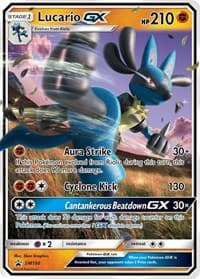 Lucario GX - SM100 - SM Promos - Pokemon card