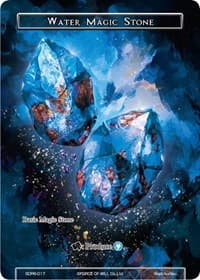 Water Magic Stone - Starter Deck: The Lost Tomes - Force of Will card