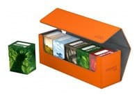 Arkhive Flip Case - Orange - Ultimate Guard Deck Boxes - Deck Boxes card