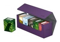 Arkhive Flip Case - Purple - Ultimate Guard Deck Boxes - Deck Boxes card