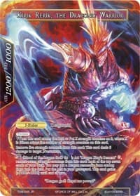 Kirik Rerik // Kirik Rerik, the Draconic Warrior - The Time Spinning Witch - Force of Will card