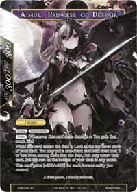 Princess of Fleeting Hope // Aimul, Princess of Despair - The Time Spinning Witch - Force of Will card