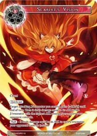 Scarlet's Vision - Promo Cards - Force of Will card