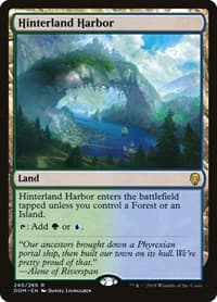 Hinterland Harbor - Dominaria - Magic: The Gathering card