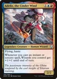 Adeliz, the Cinder Wind - Dominaria - Magic: The Gathering card