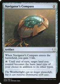 Navigator's Compass - Dominaria - Magic: The Gathering card