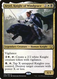 Aryel, Knight of Windgrace - Dominaria - Magic: The Gathering card