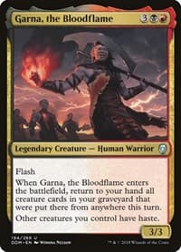 Garna, the Bloodflame - Dominaria - Magic: The Gathering card