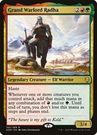 Grand Warlord Radha - Dominaria - Magic: The Gathering card