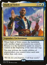 Oath of Teferi - Dominaria - Magic: The Gathering card