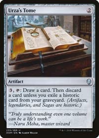 Urza's Tome - Dominaria - Magic: The Gathering card