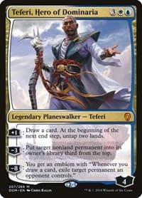 Teferi, Hero of Dominaria - Dominaria - Magic: The Gathering card