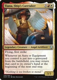 Tiana, Ship's Caretaker - Dominaria - Magic: The Gathering card